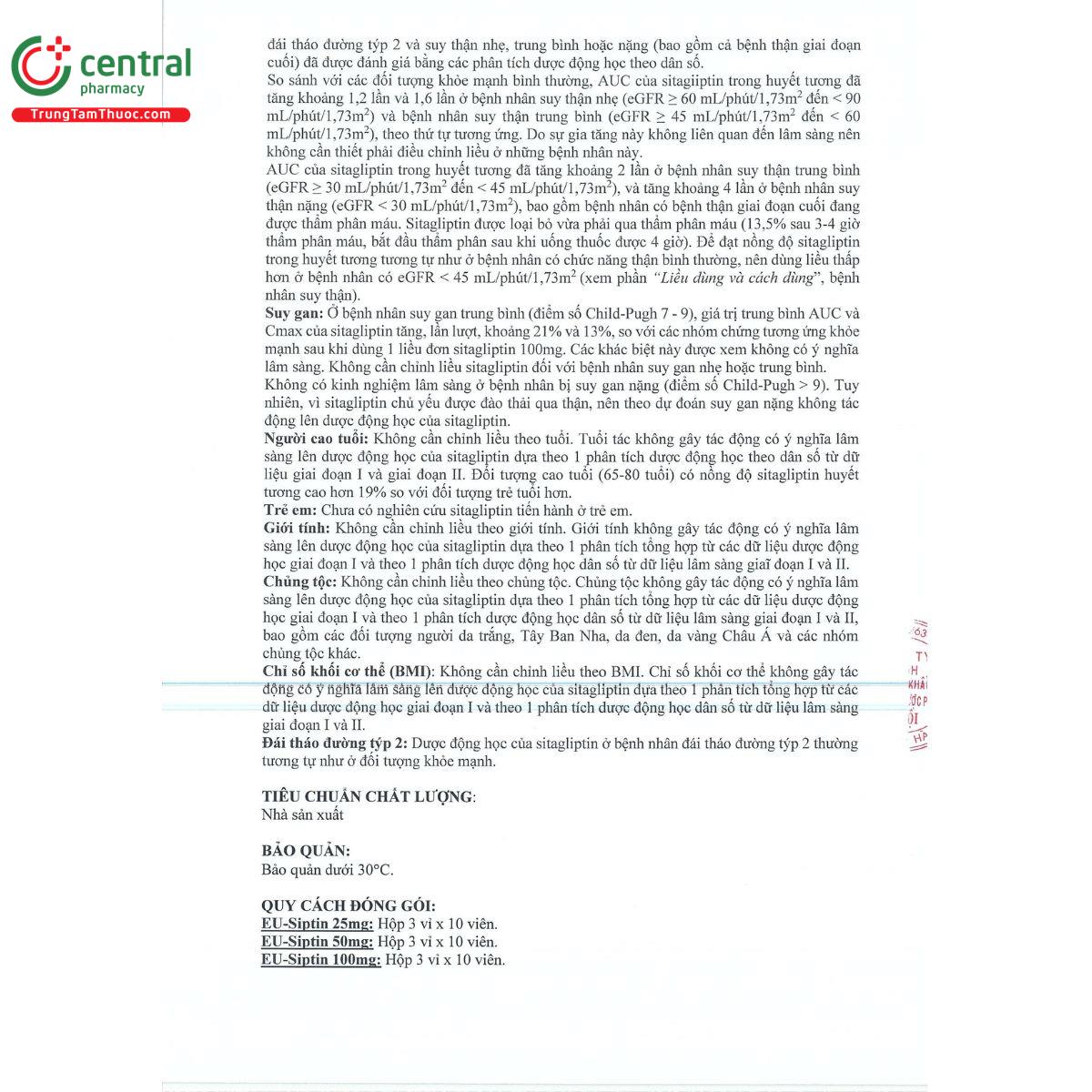 eu siptin 25mg 13 N5727