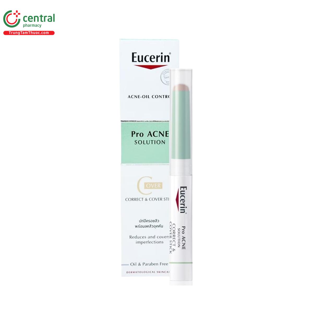 eucerin acne oil control proacne solution correct cover stick 3 T8387
