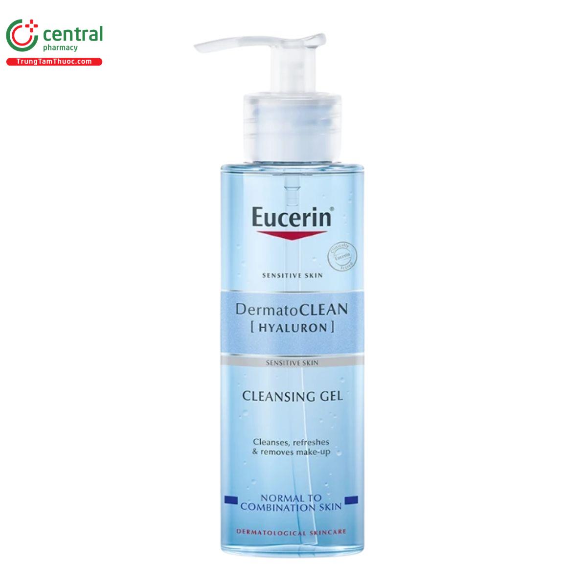eucerin dermatoclean hyaluron cleansing gel 3 F2581