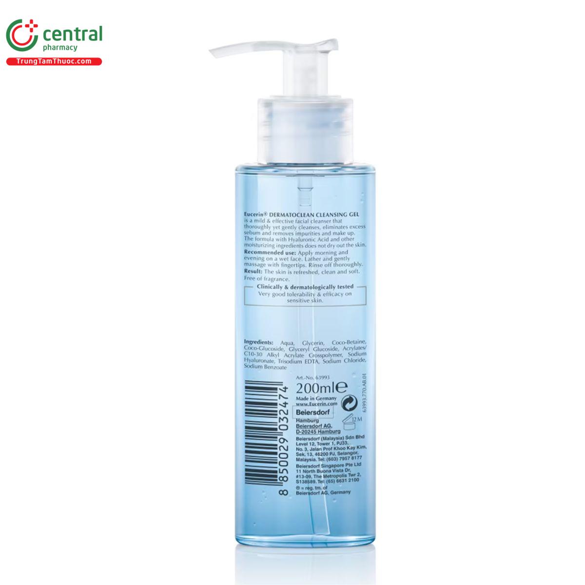 eucerin dermatoclean hyaluron cleansing gel 4 V8854