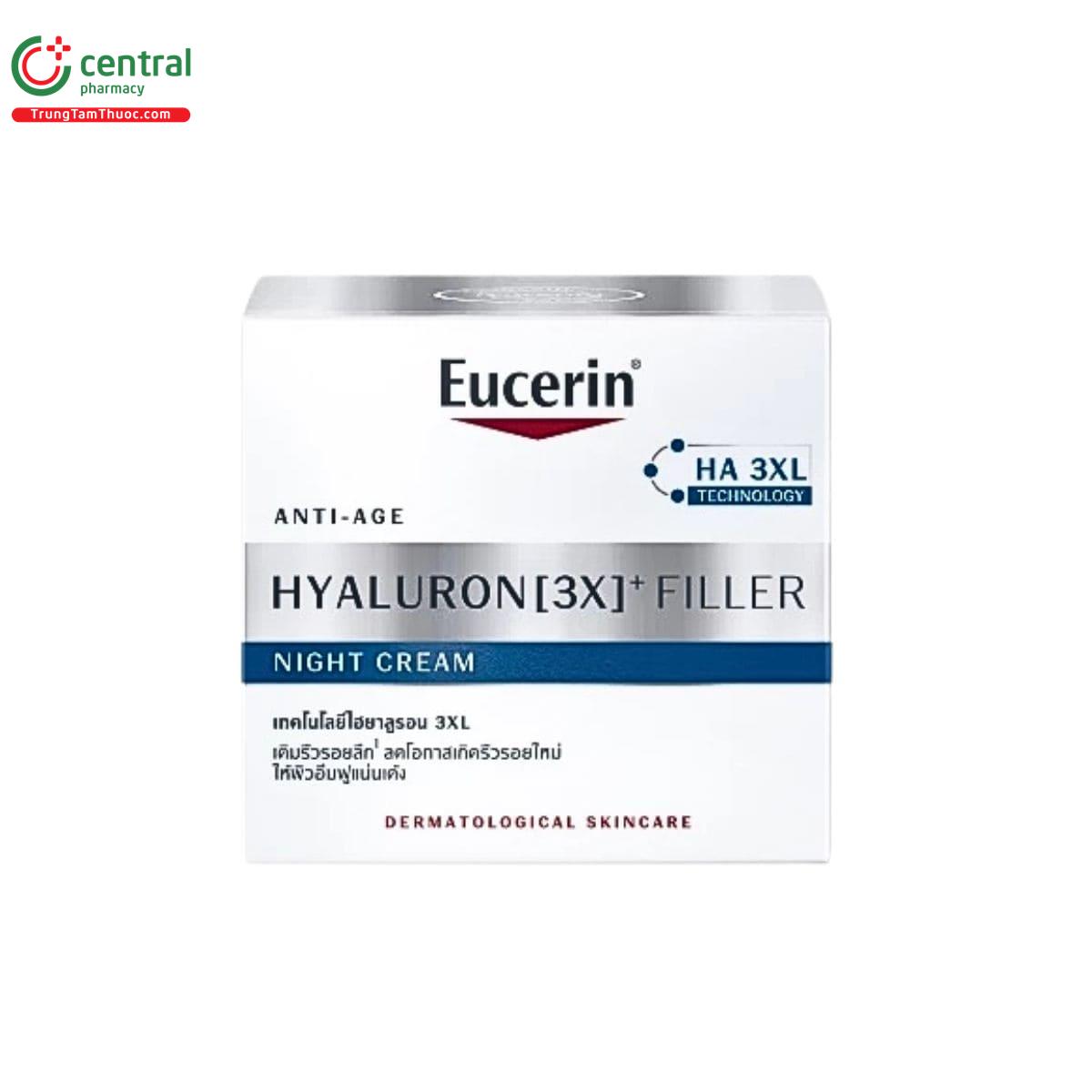 eucerin hyaluron 3x filler night cream 2 K4687