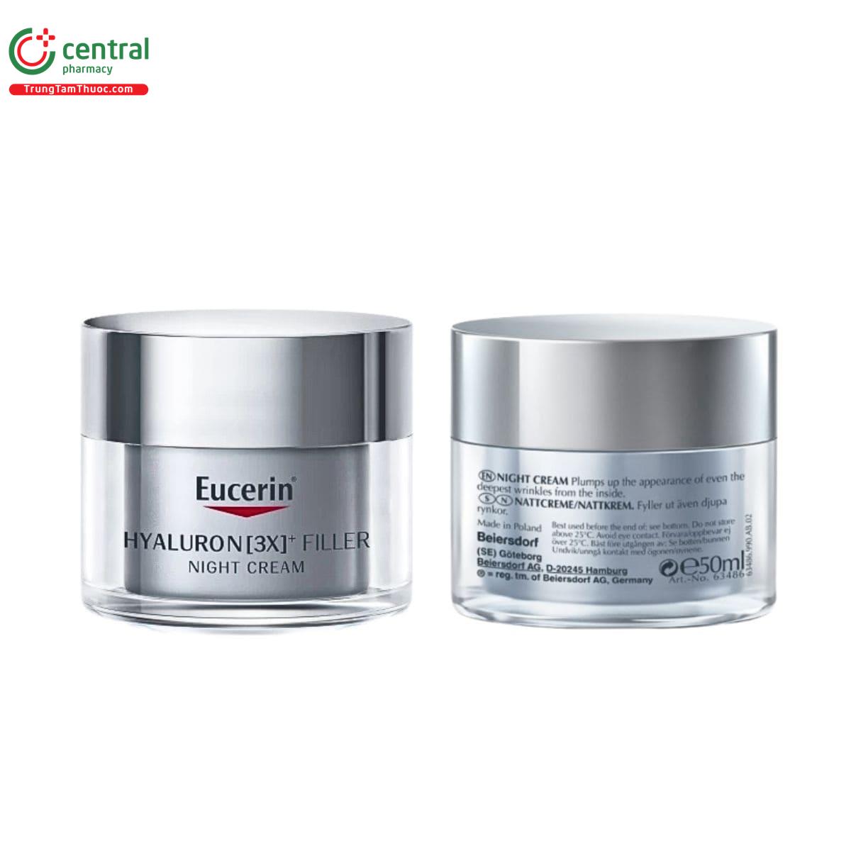 eucerin hyaluron 3x filler night cream 5 L4512