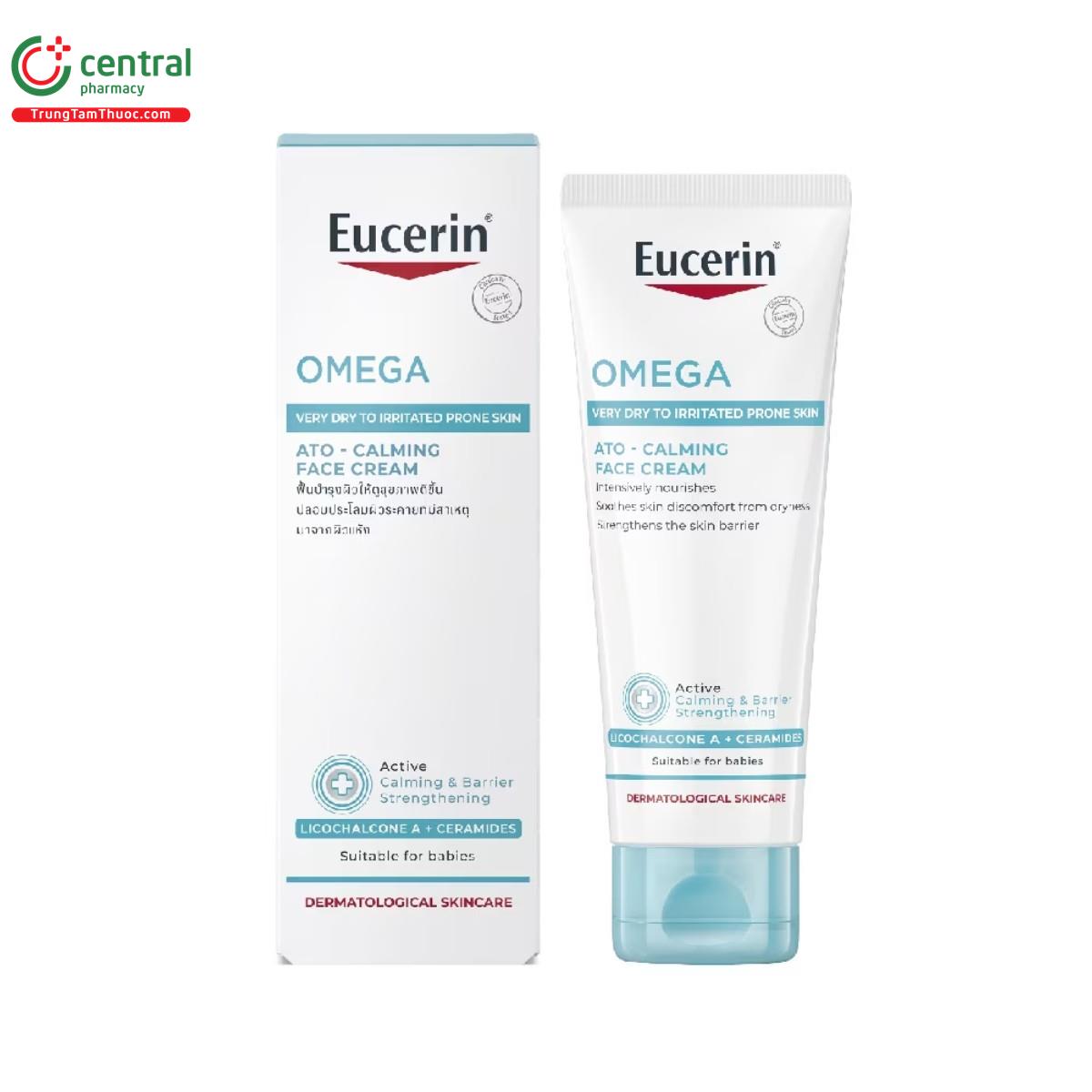 eucerin omega ato calming face cream 2 A0610
