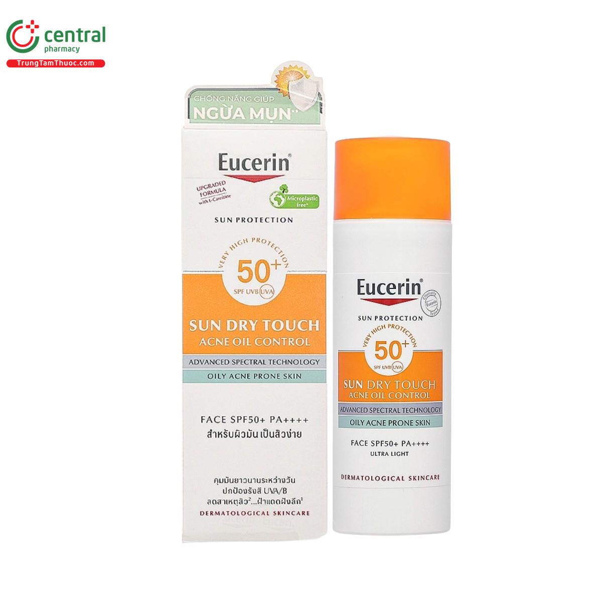 eucerin sun dry touch acne oil control face spf50 pa 2 M5330 eucerin sun dry touch acne oil control face spf50 pa 2 M5330