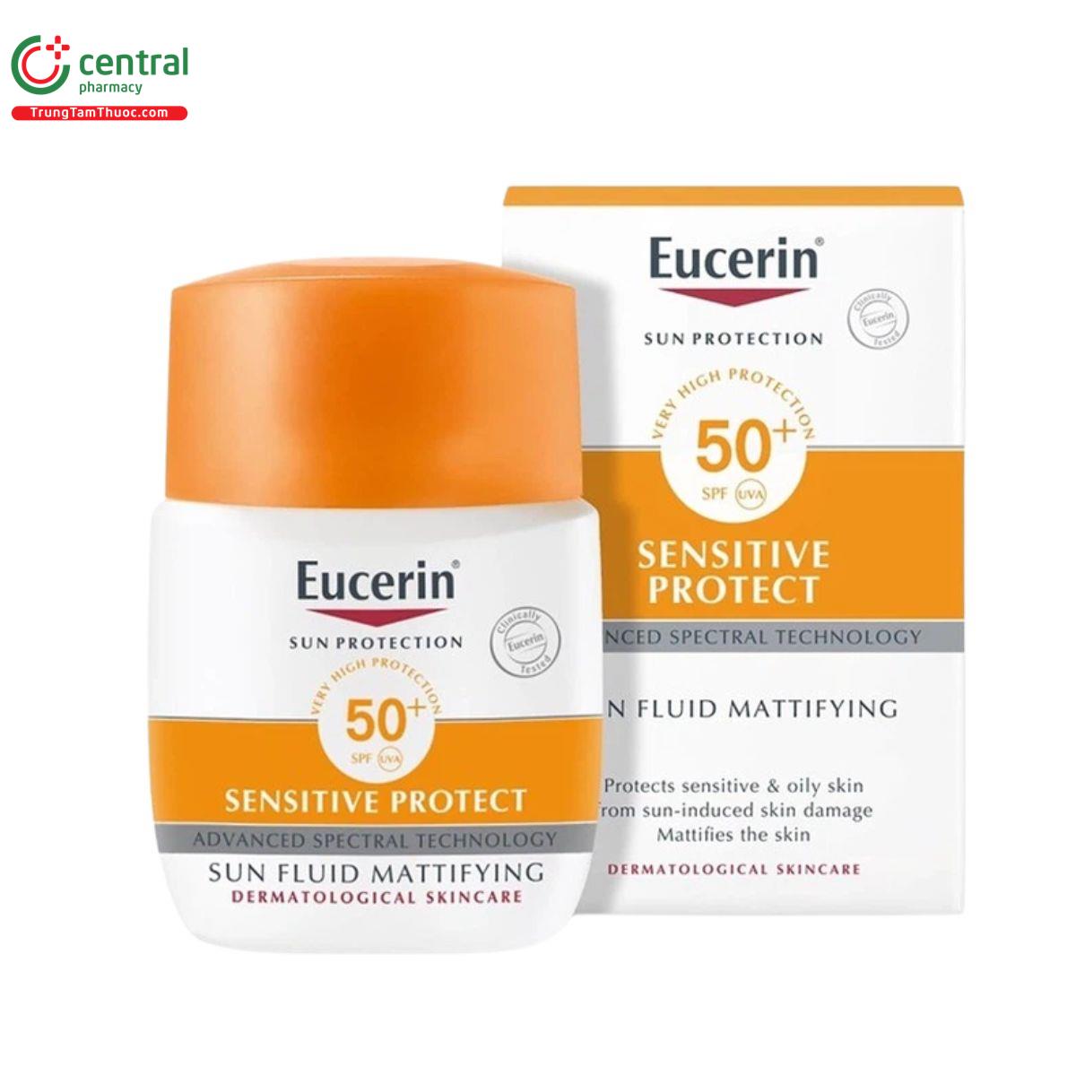 eucerin sun fluid mattifying spf50 1 G2168