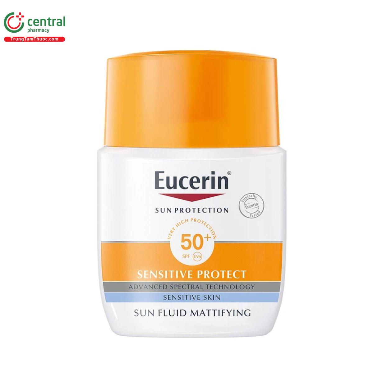 eucerin sun fluid mattifying spf50 2 V8432