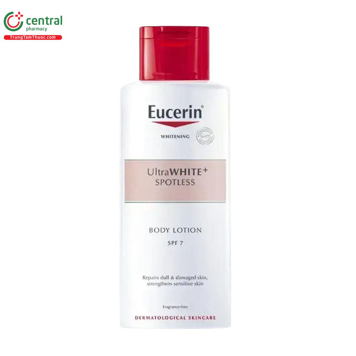 eucerin white therapy body lotion spf 7 250ml C1654