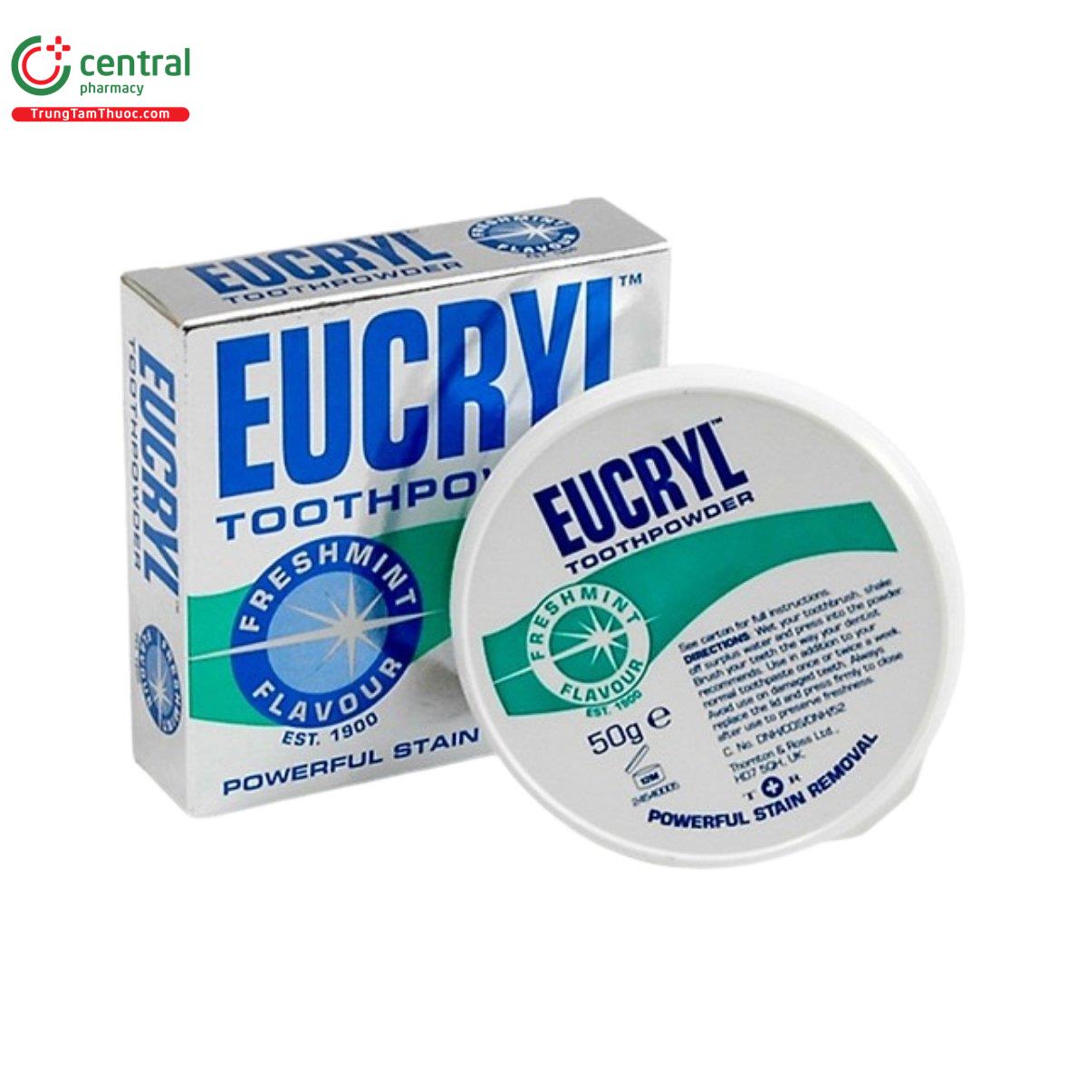 eucryl toothpowder freshmint flavor 3 K4835