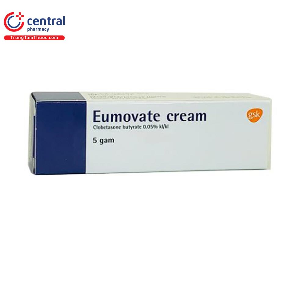 [CHÍNH HÃNG] Thuốc Eumovat Cream - Điều trị các trường hợp viêm da