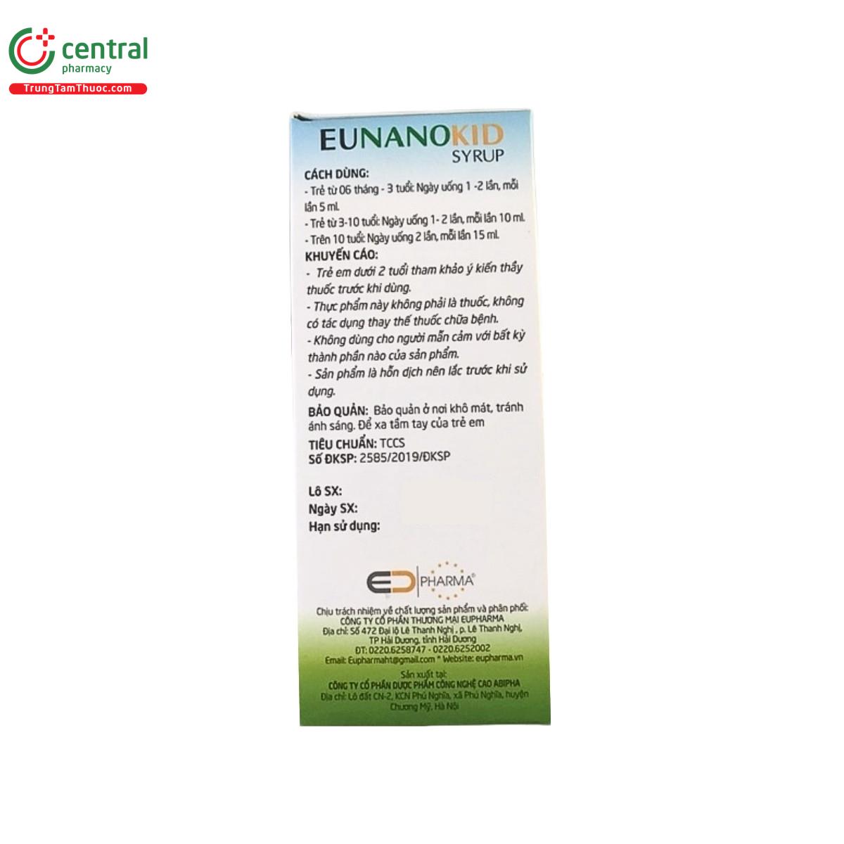 eunanokid syrup 3 P6526