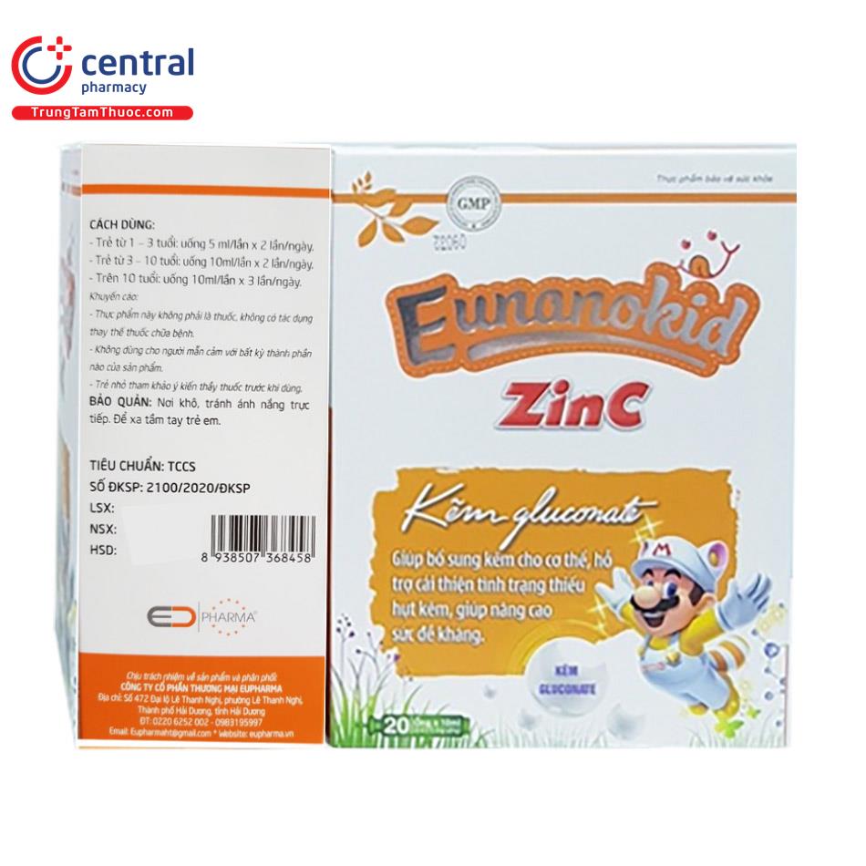 eunanokid zinc 12 J3852