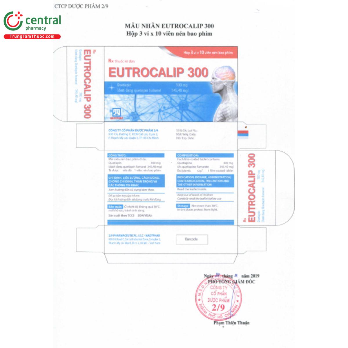 eutrocalip 300mg 3 Q6700