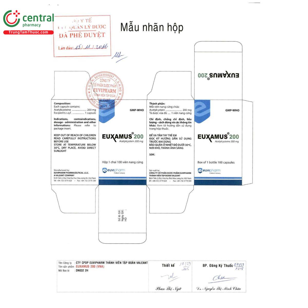 euxamus 200 vien 5 T8650 euxamus 200 vien 5 T8650