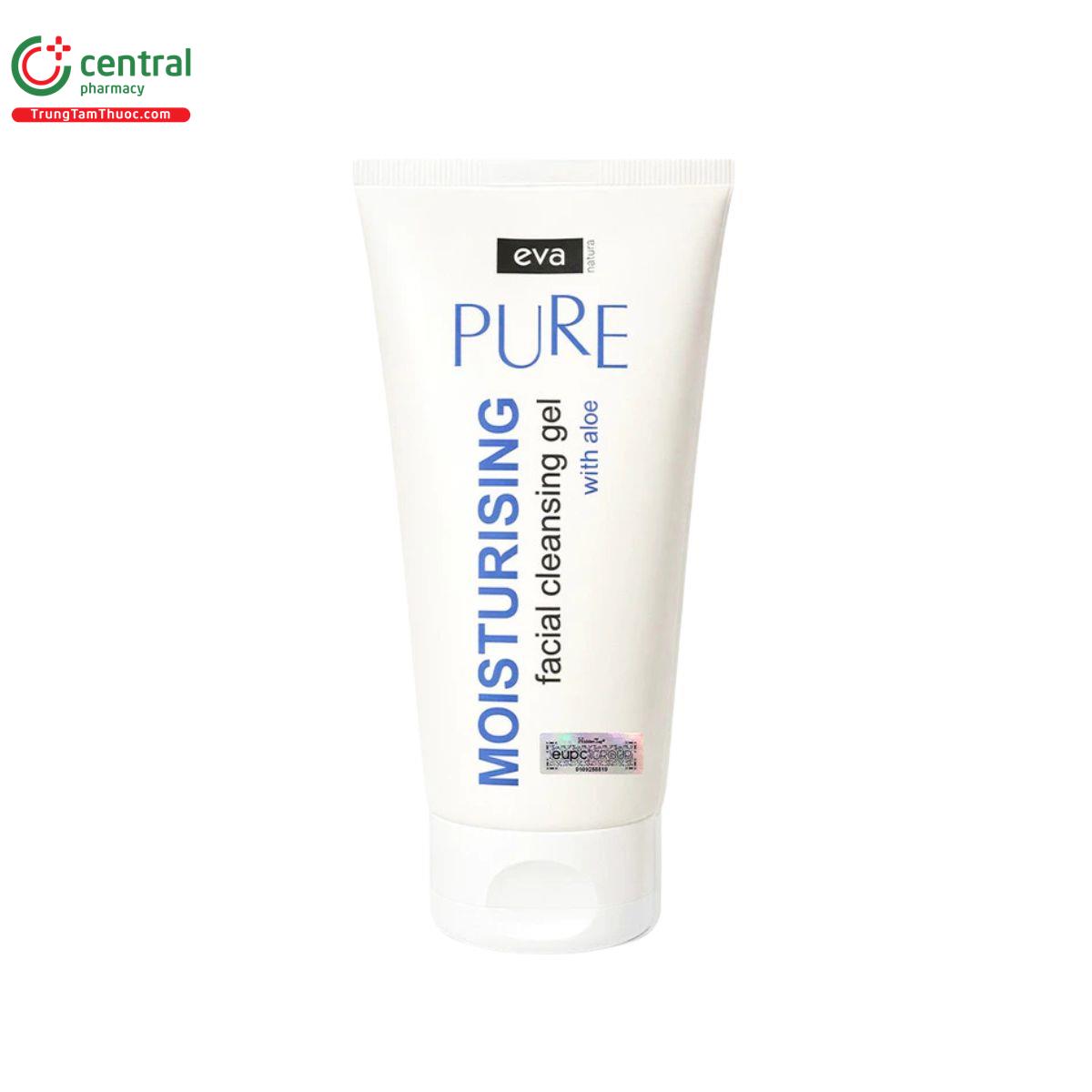 eva natura pure moisturising facial cleansing gel with aloe 2 V8845 eva natura pure moisturising facial cleansing gel with aloe 2 V8845