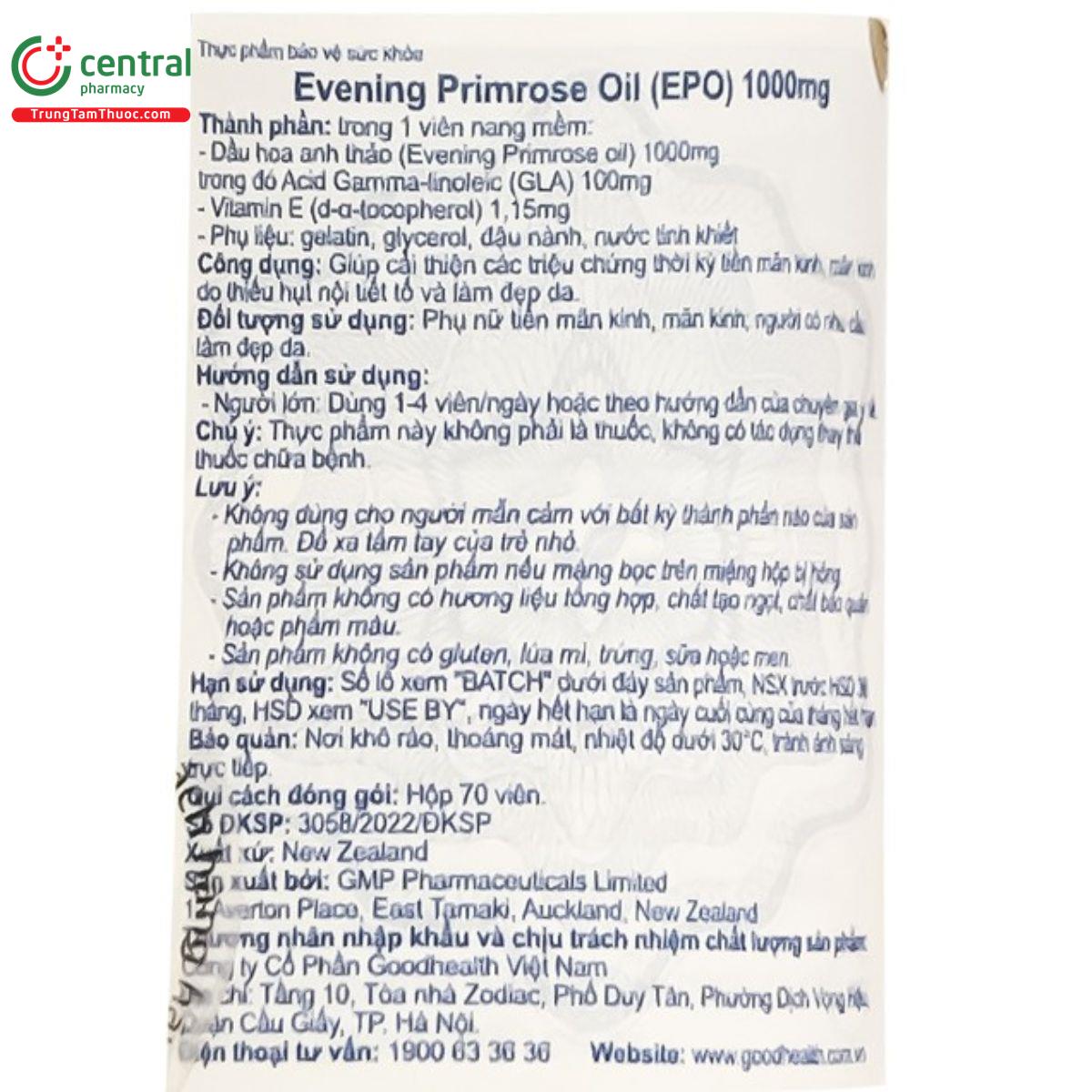 evening primrose oil epo 1000mg goo health 1 N5181