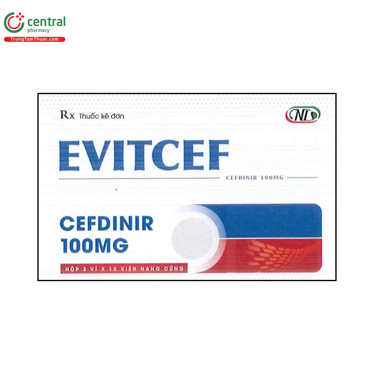 evitcef 100mg 1 D1227