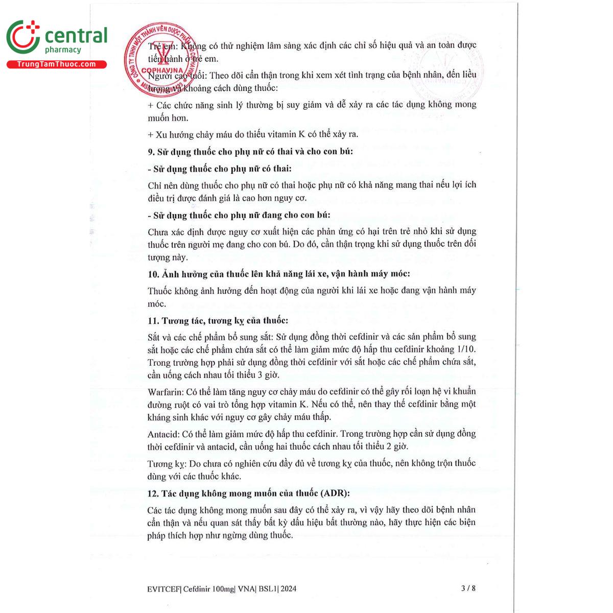 evitcef 100mg 5 E1523