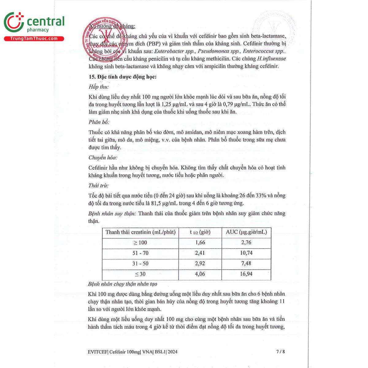 evitcef 100mg 9 C1458