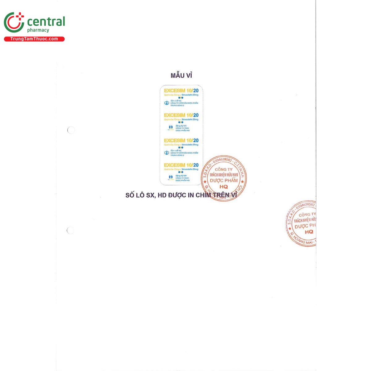 excesimva 10 20 3 C0322 excesimva 10 20 3 C0322