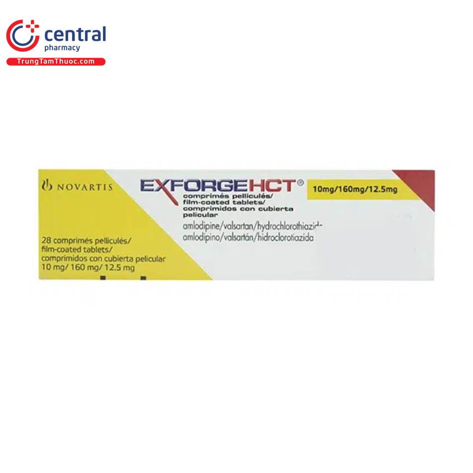 exforge hct 10mg 160mg 125mg 37 C1822