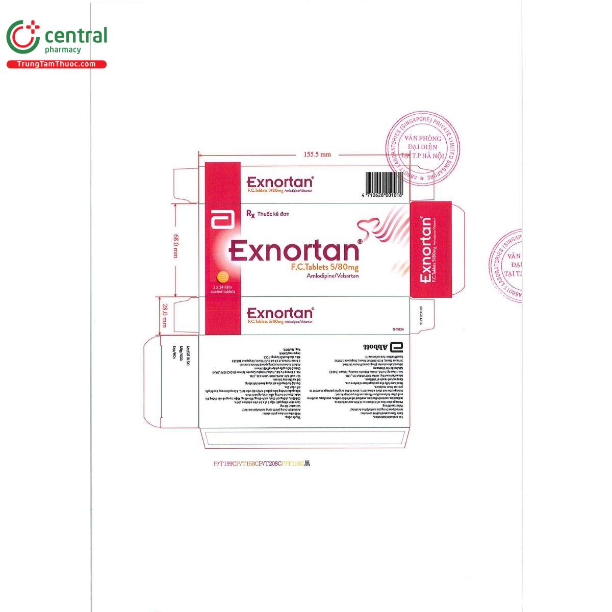 exnortan fc tablets 5 80 mg 2 J3312