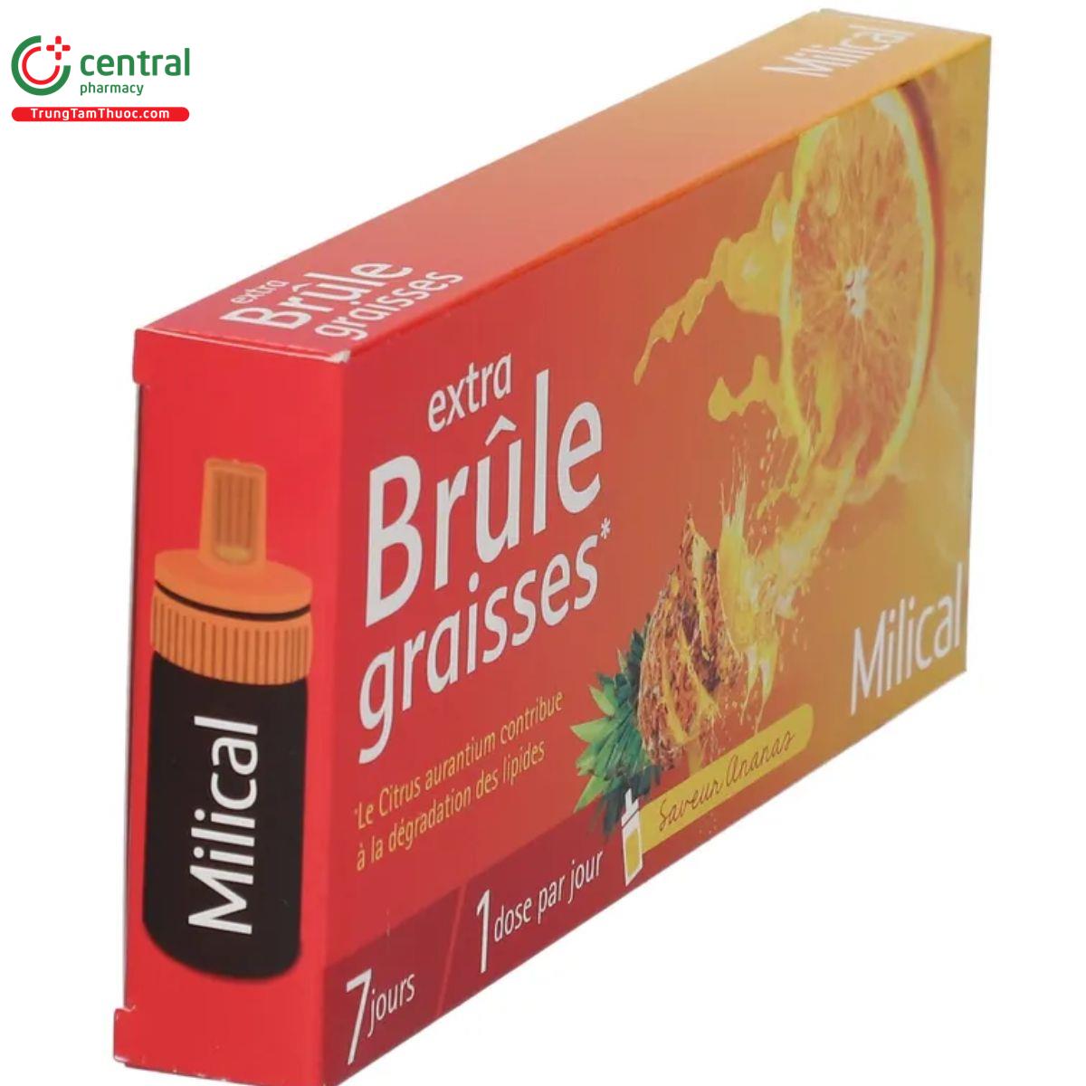 extra brule graisses milical 7 V8552