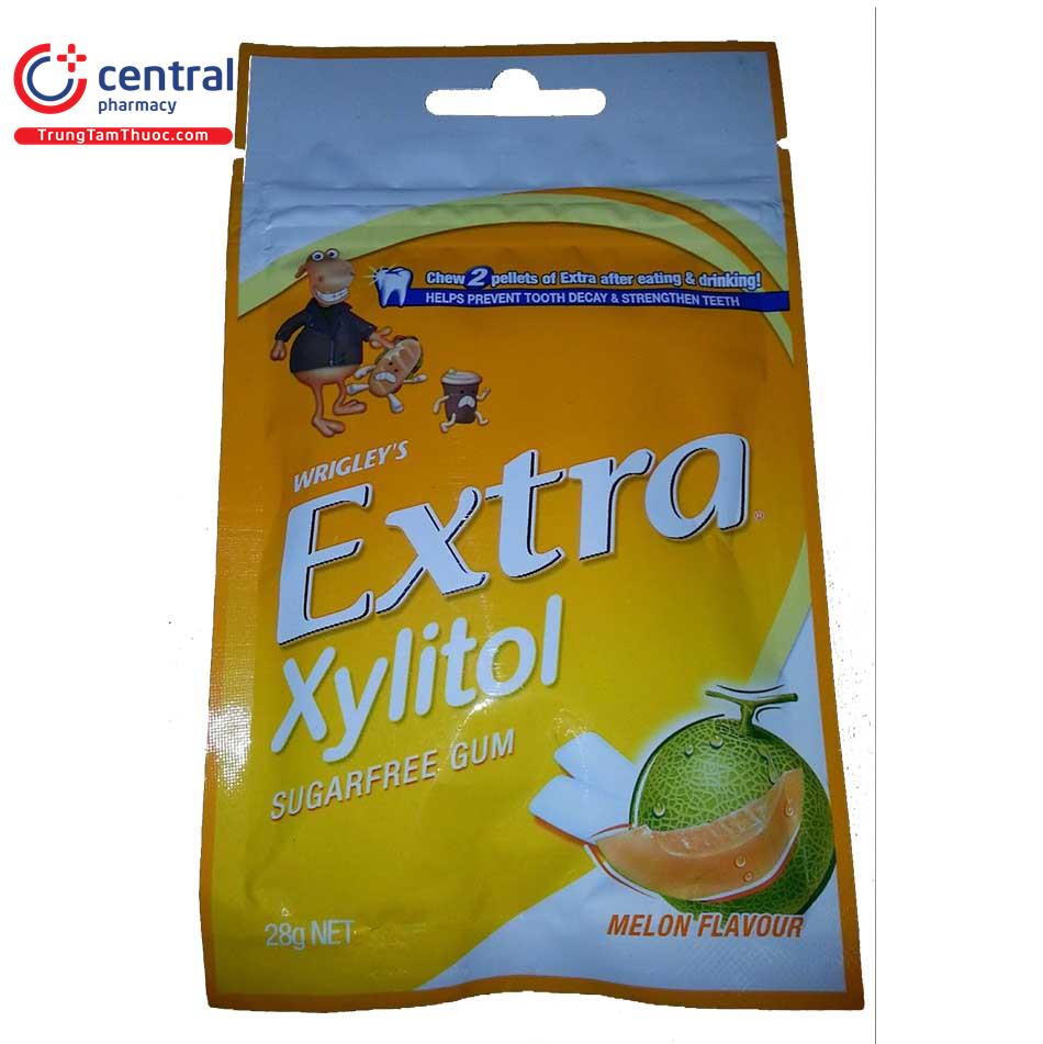 Extra xylitol Melon Công dụng cách dùng và giá bán