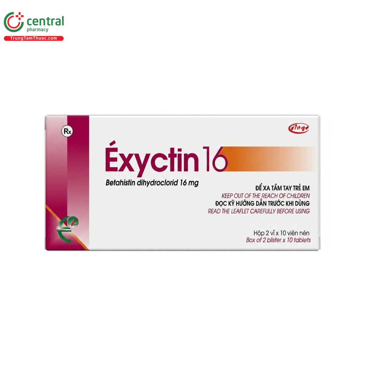 exyctin 16 1 B0036