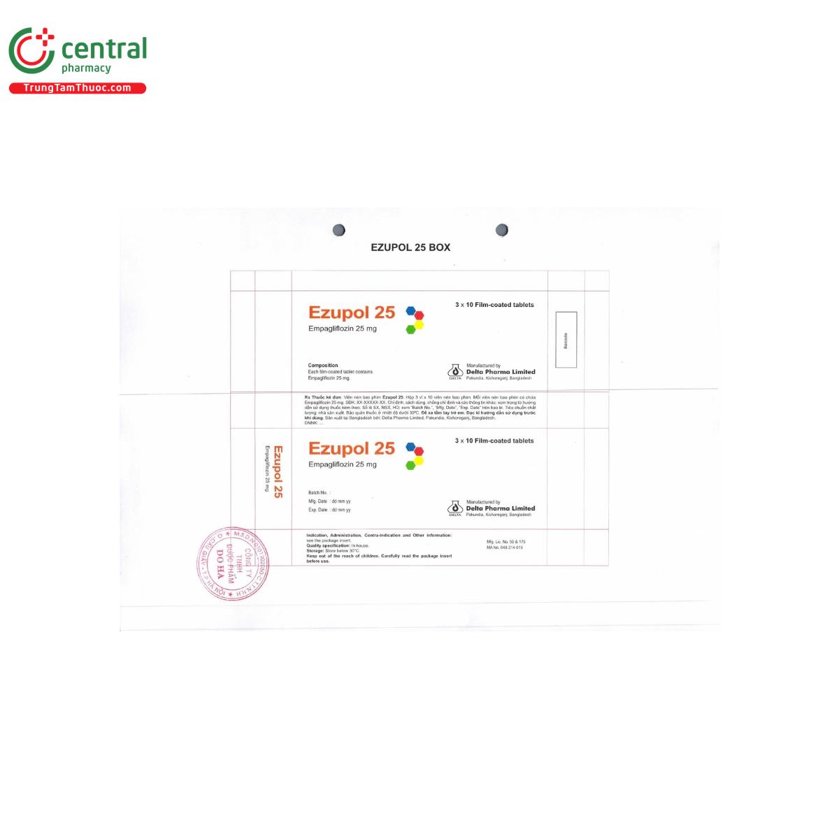 ezupol 25mg 2 N5754