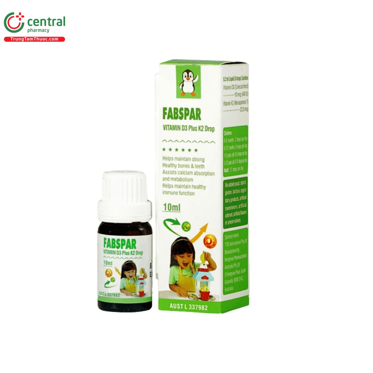 fabspar vitamin d3 plus k2 drop 2 E2486 fabspar vitamin d3 plus k2 drop 2 E2486