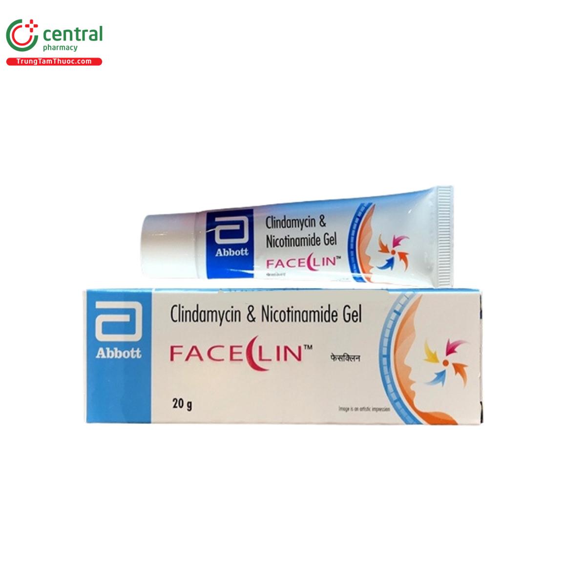 faceclin gel abbott 20g 3 D1175