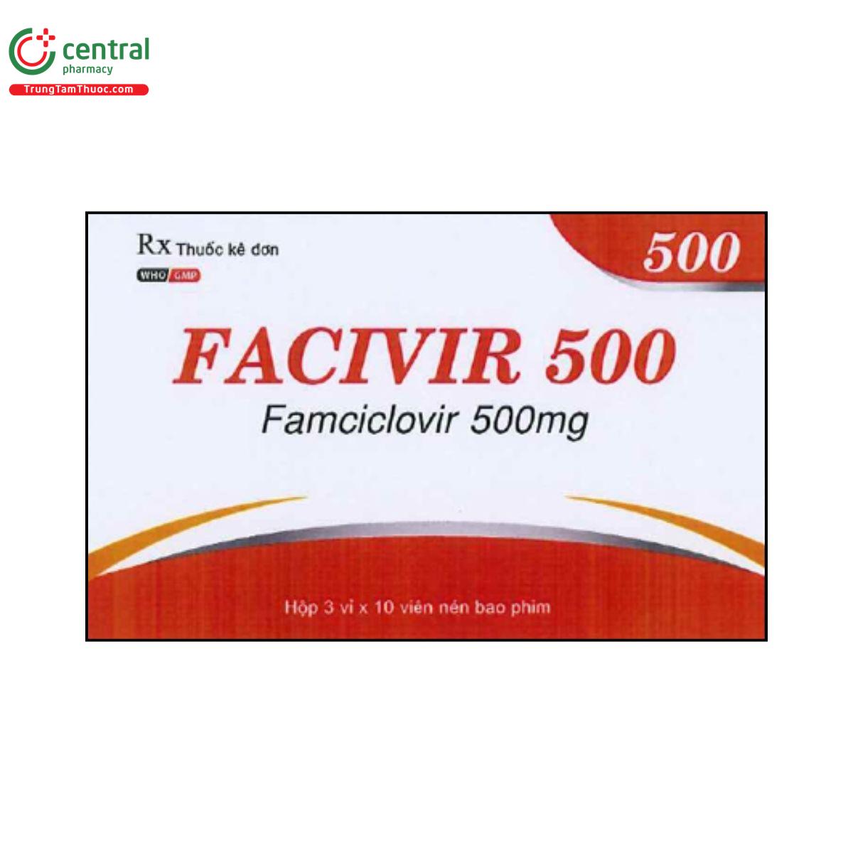 facivir 500 1 F2478