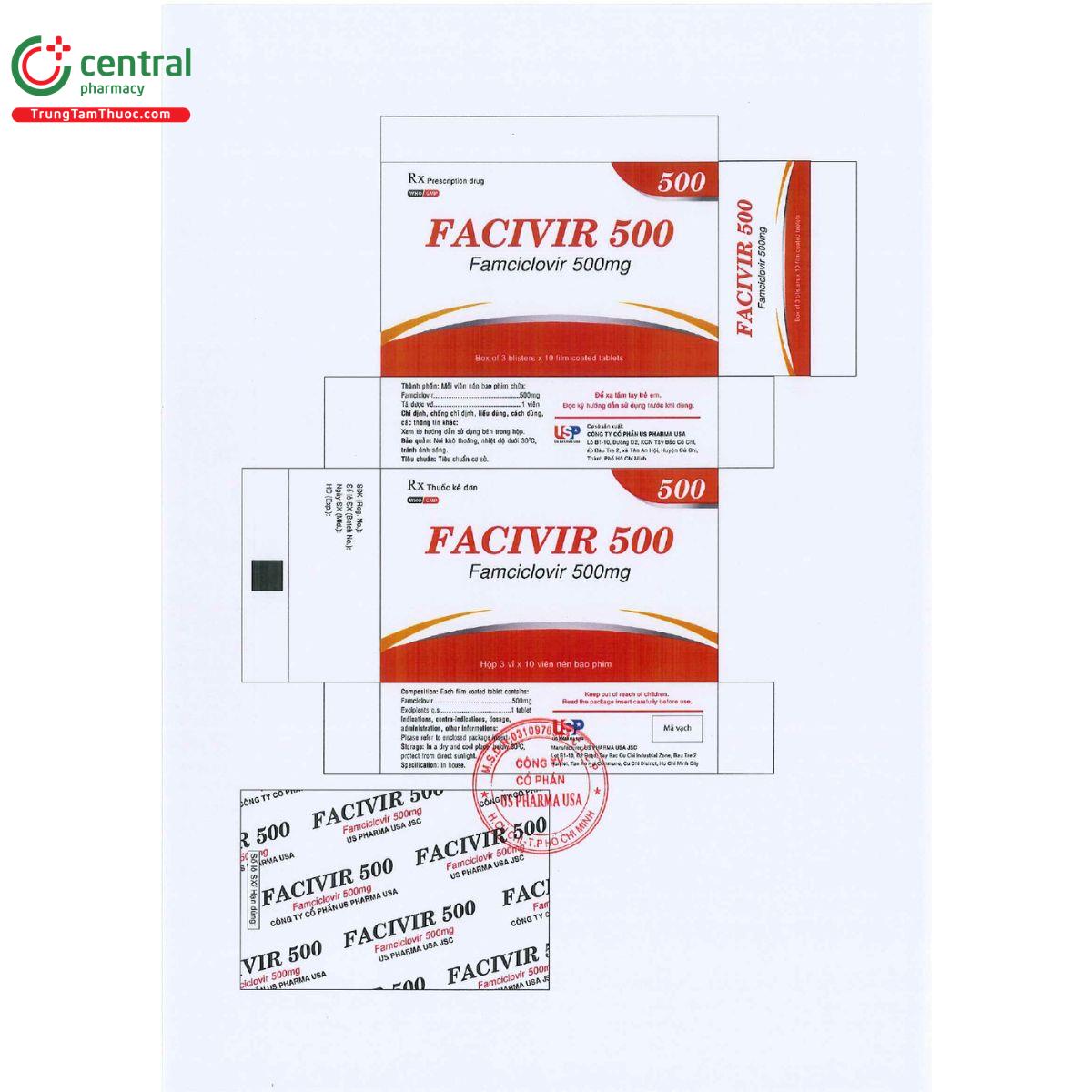 facivir 500 2 M4115