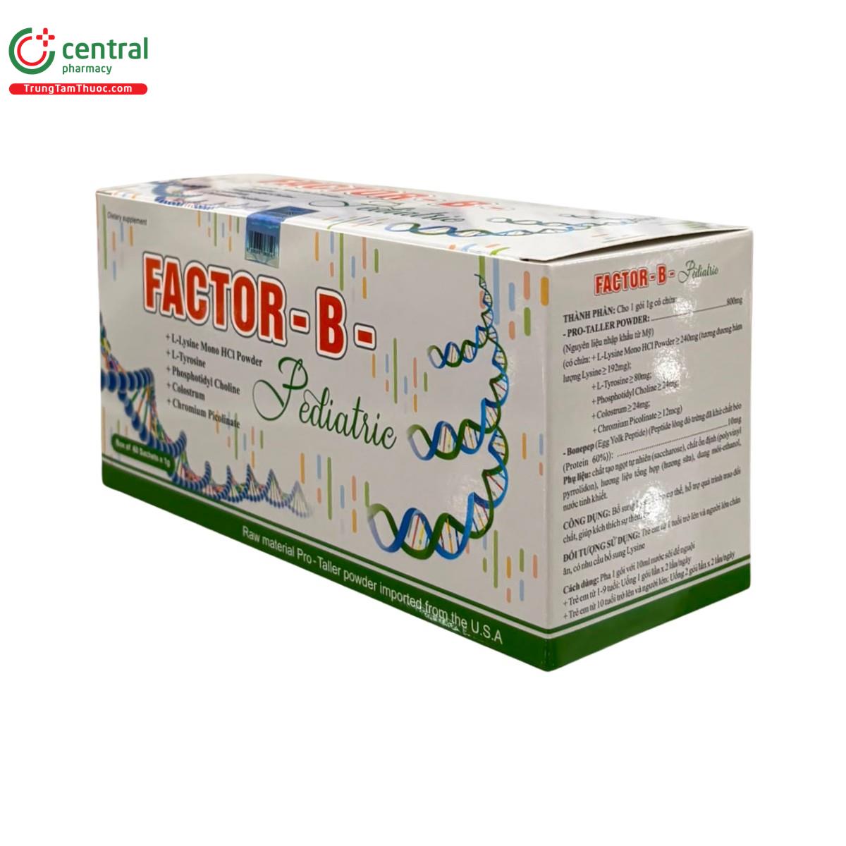 factor b pediatric 4 J3644 factor b pediatric 4 J3644