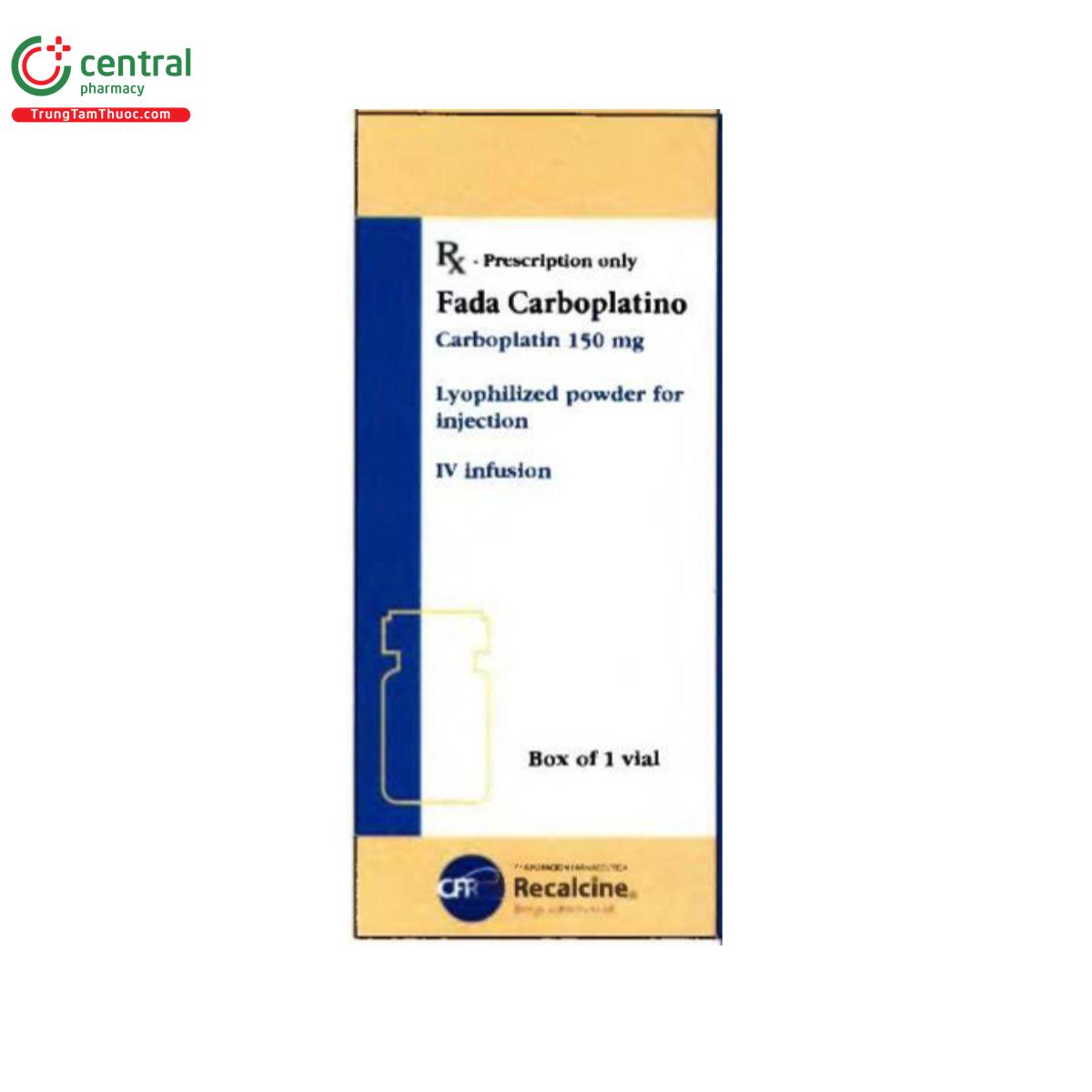 fada carboplatino 150mg 1 A0366 fada carboplatino 150mg 1 A0366