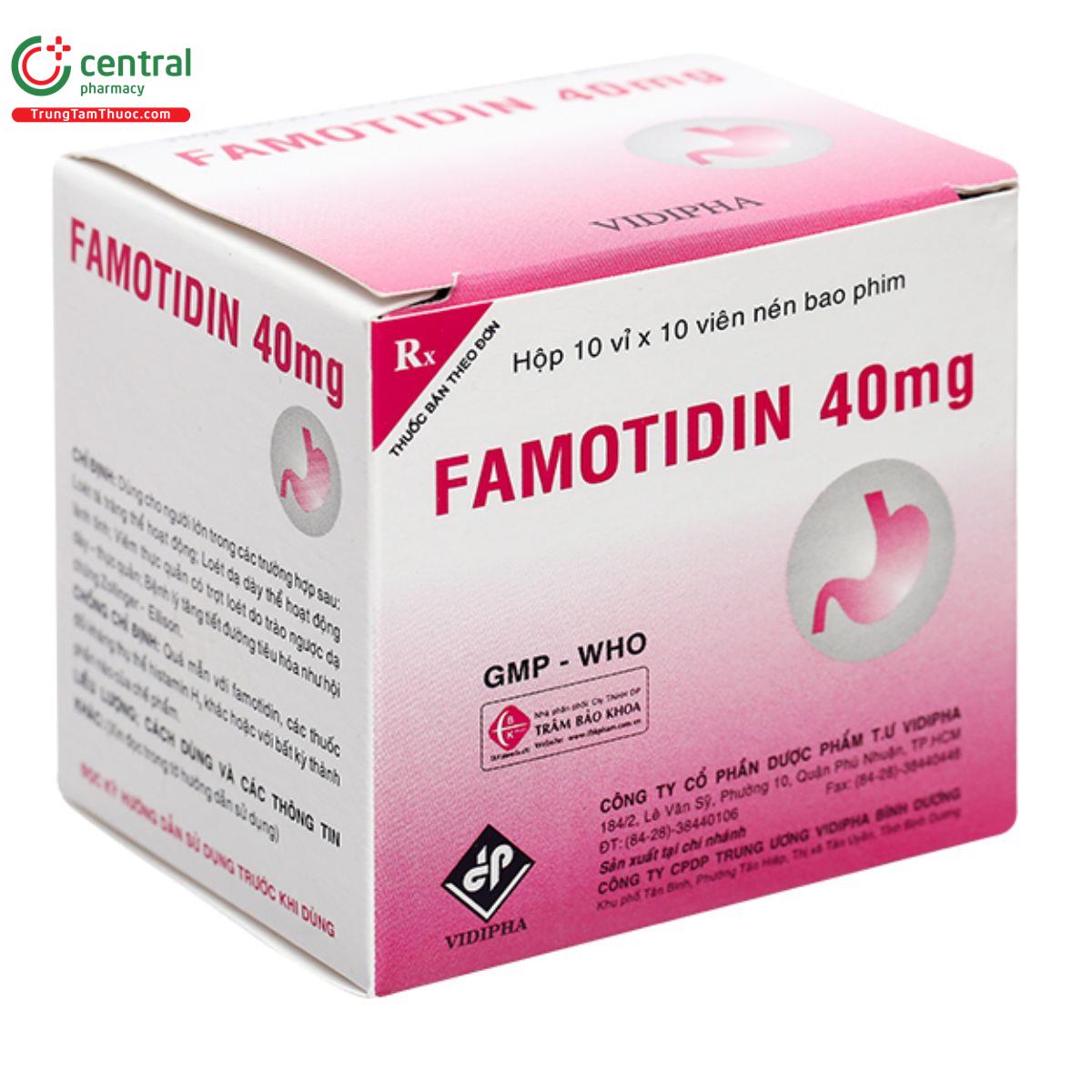 famotidin vidipha 40mg 2 H2725