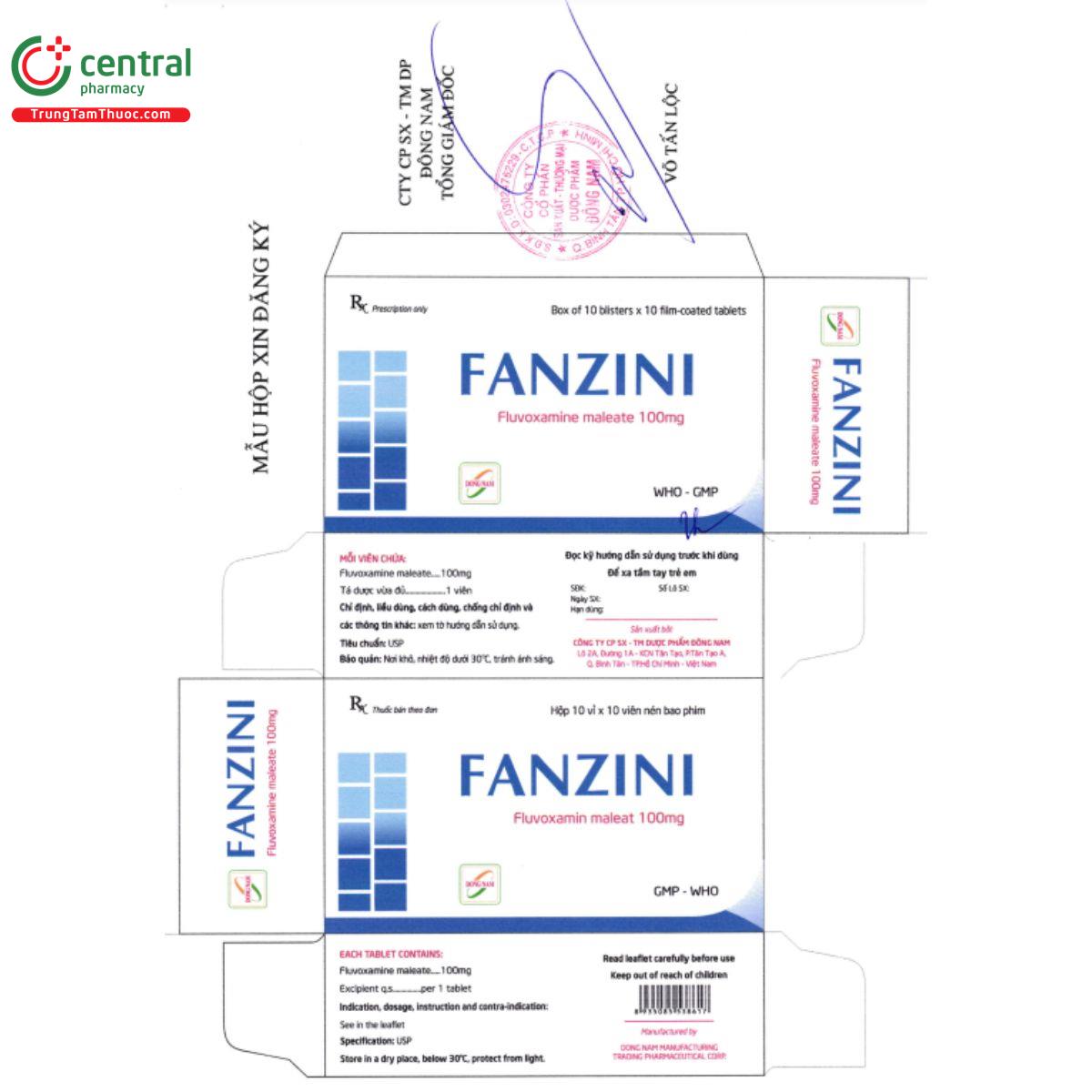 fanzini 100mg 2 F2143