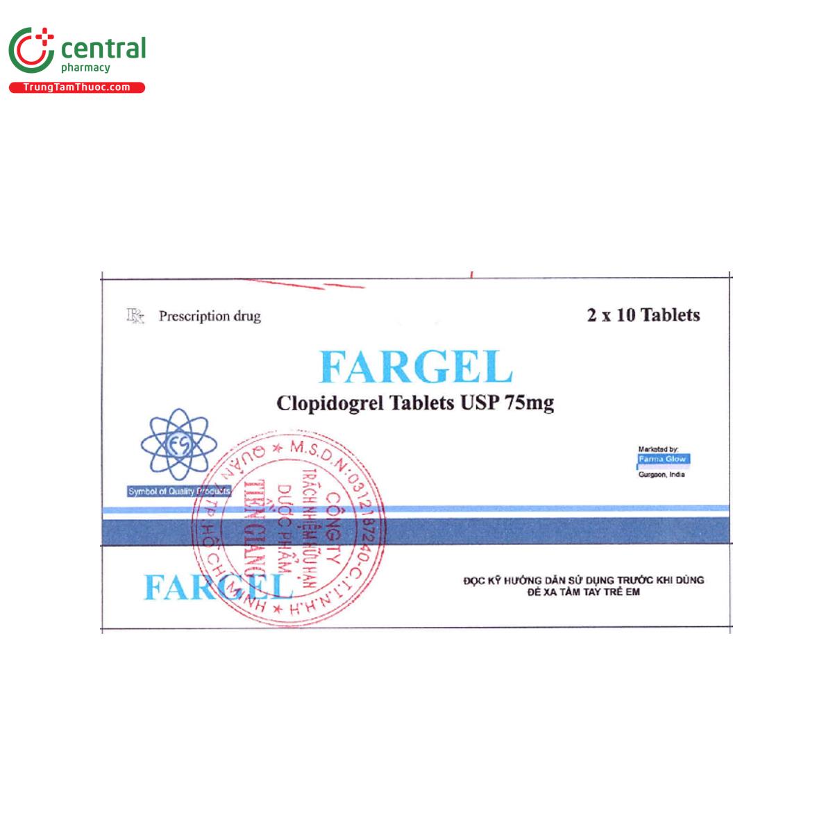 fargel 75mg 2 T7125 fargel 75mg 2 T7125