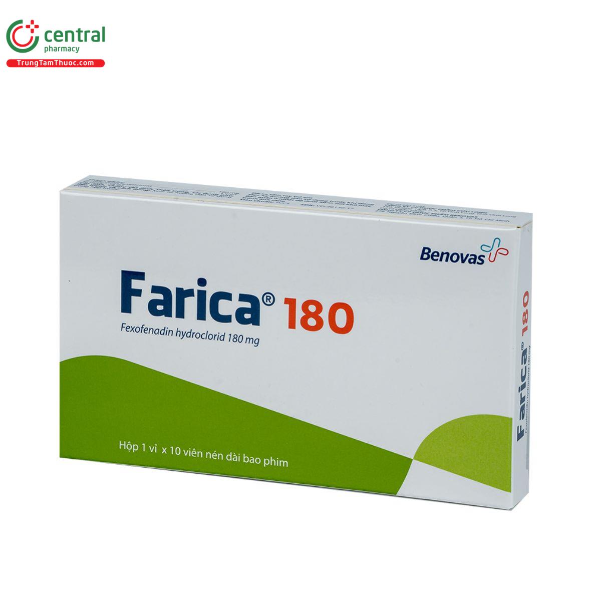 farica 180mg benovas 4 M5861