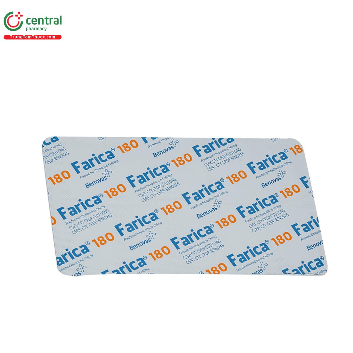 farica 180mg benovas 8 E2737