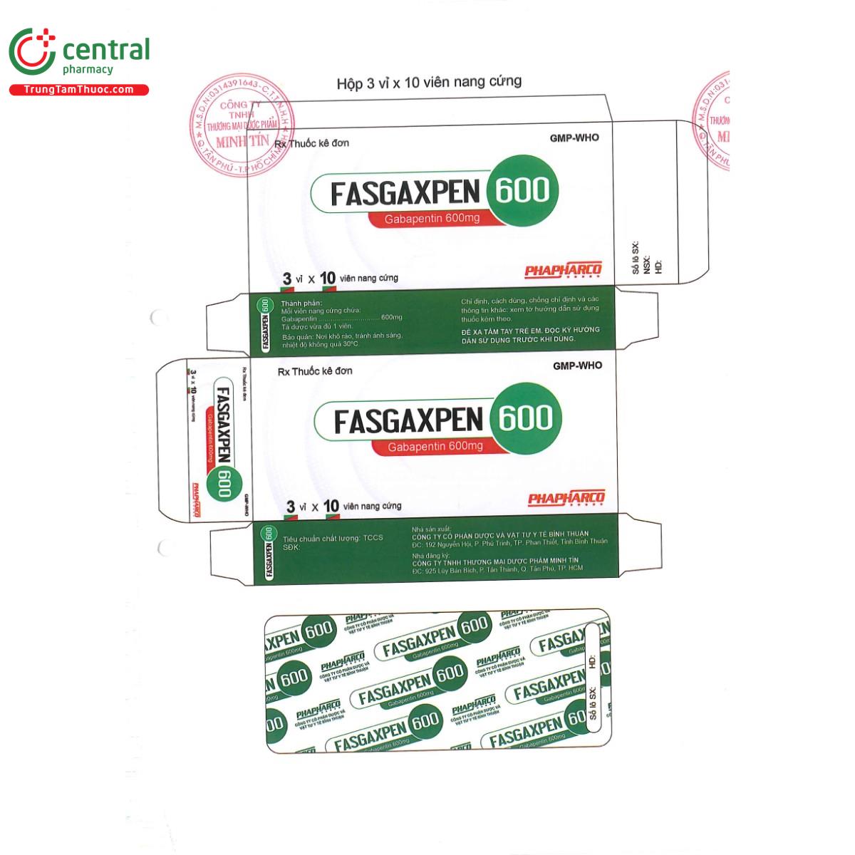 fasgaxpen 600 3 F2775