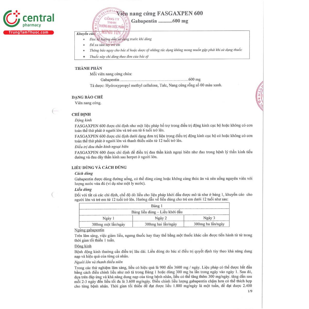 fasgaxpen 600 4 M5522