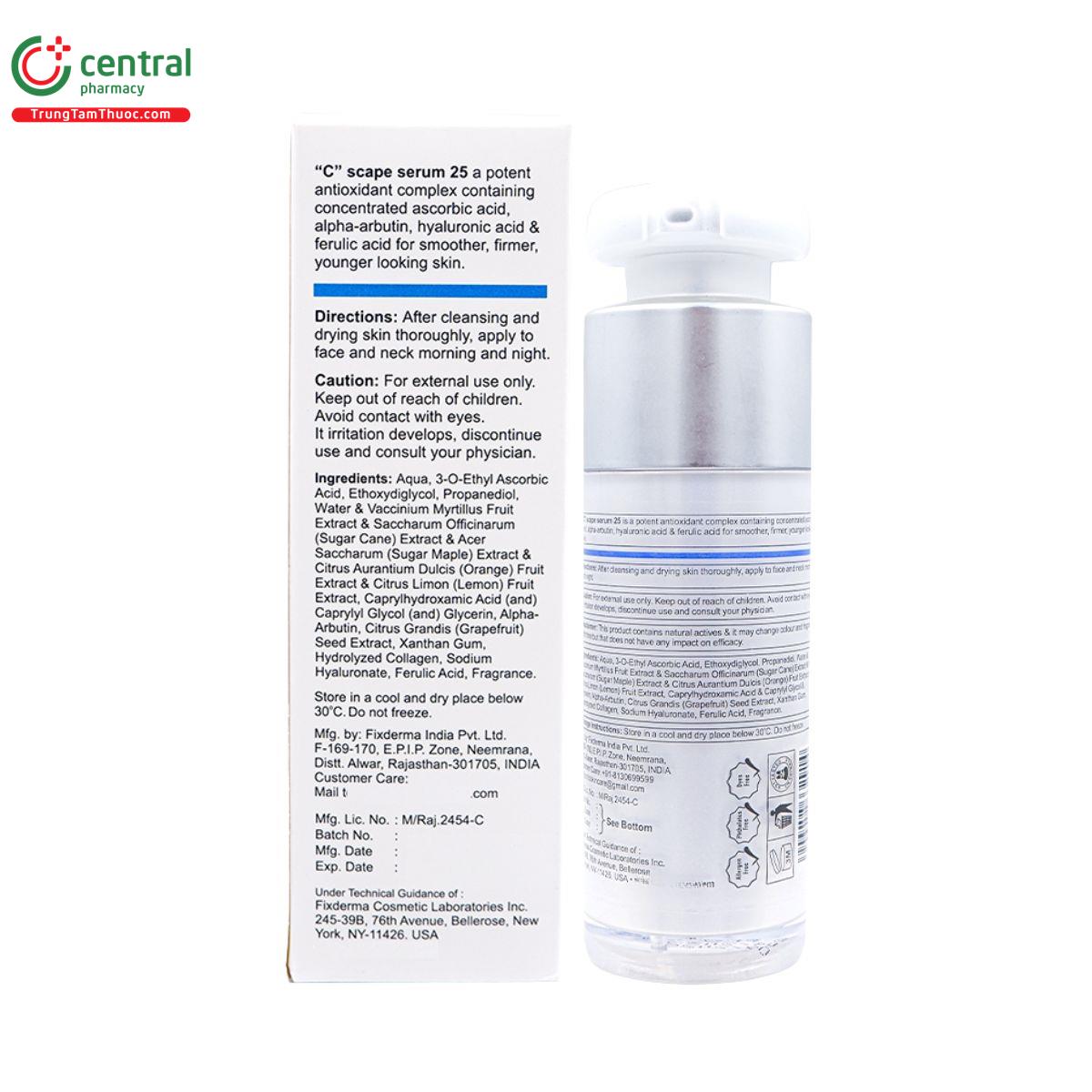 fcl c scape 25 serum 8 V8560 fcl c scape 25 serum 8 V8560