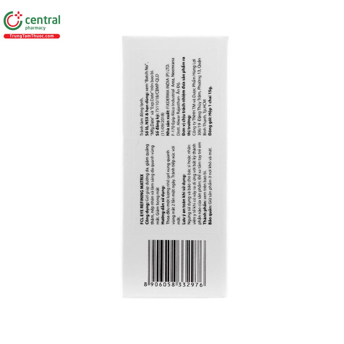 fcl eye refining matrix 6 U8475 fcl eye refining matrix 6 U8475