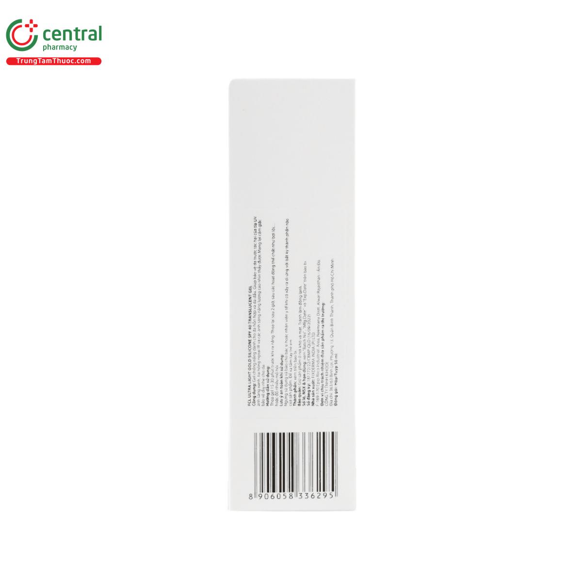 fcl ultra light gold silicone spf 40 translucent gel 5 U8748 fcl ultra light gold silicone spf 40 translucent gel 5 U8748