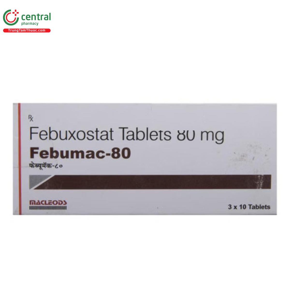 febumac 80mg 2 I3375 febumac 80mg 2 I3375