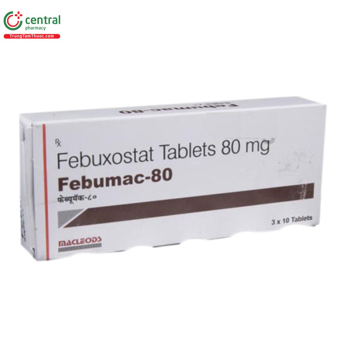 febumac 80mg 3 H3387 febumac 80mg 3 H3387