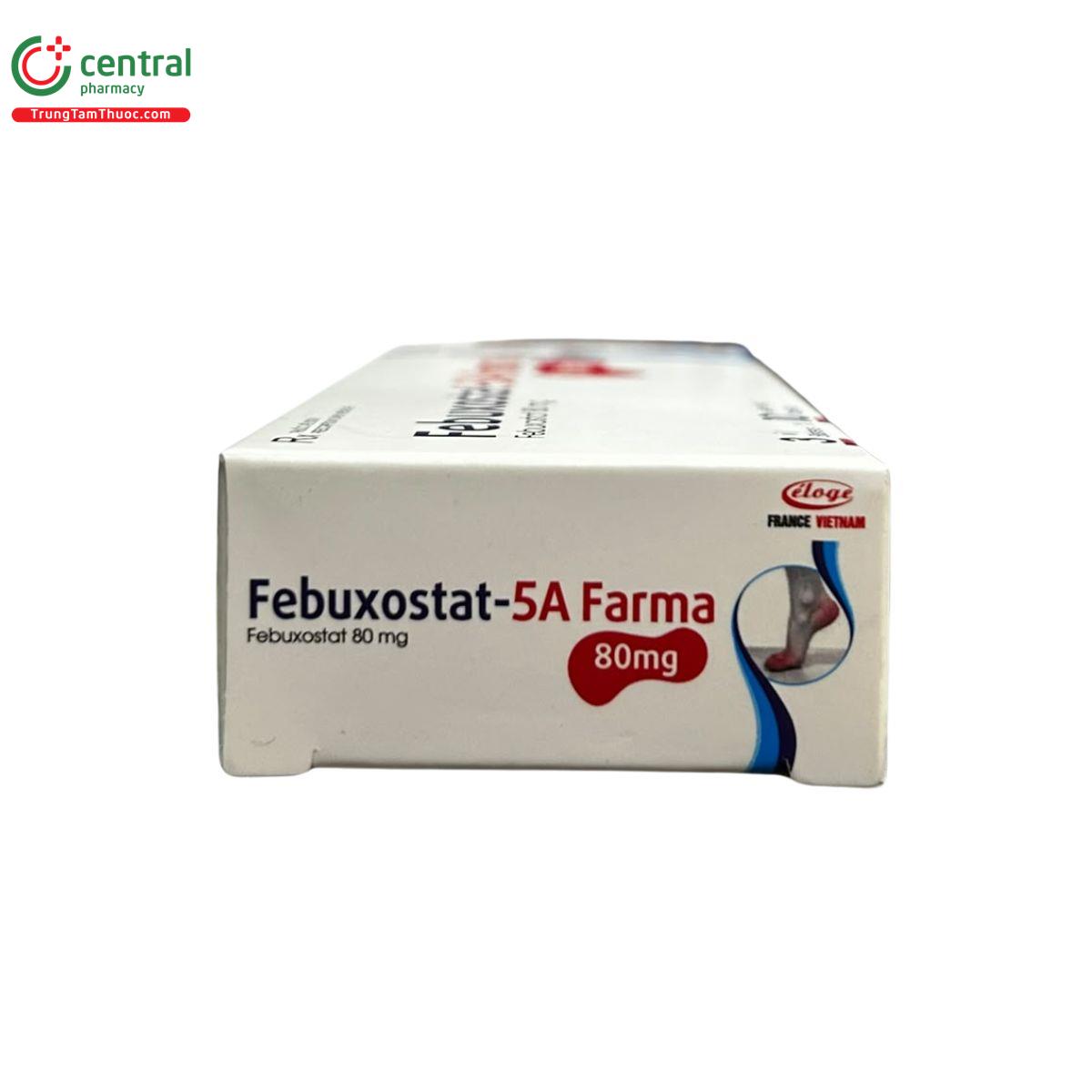 febuxostat 5a farma 80mg 14 L4280 febuxostat 5a farma 80mg 14 L4280