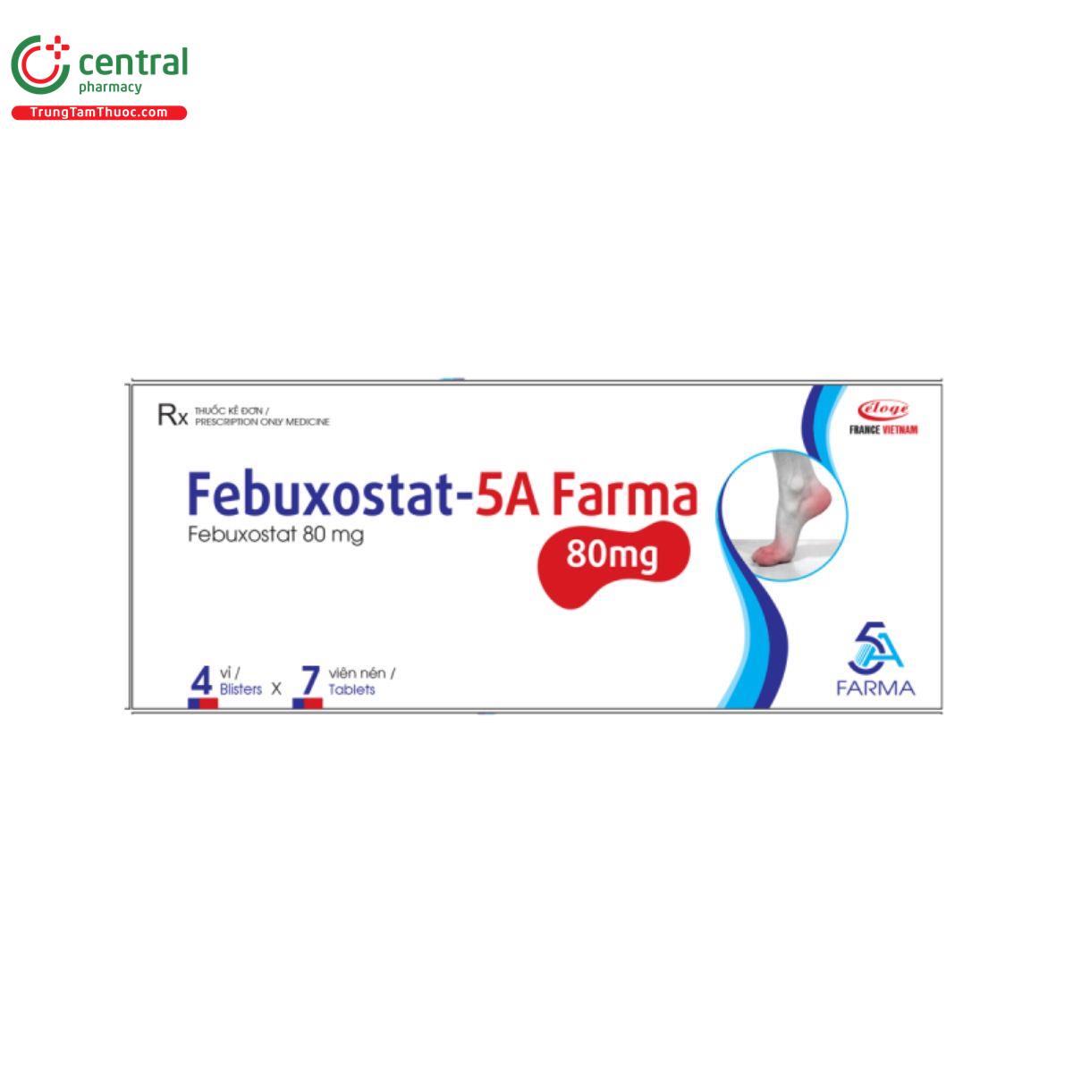 febuxostat 5a farma 80mg 2 D1346