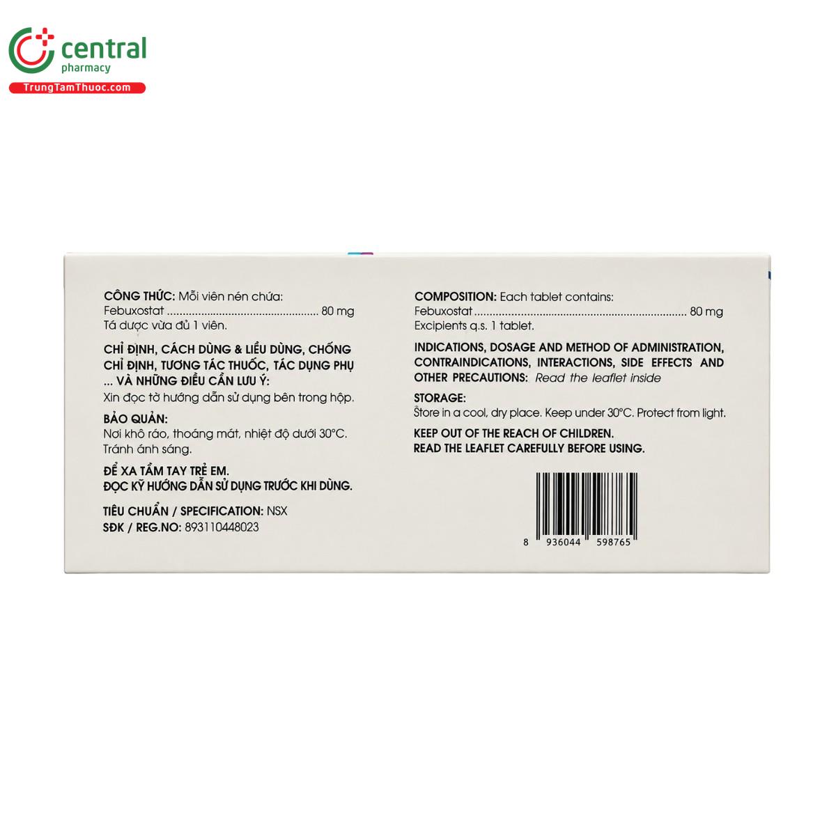 febuxostat 5a farma 80mg 4 I3524 febuxostat 5a farma 80mg 4 I3524